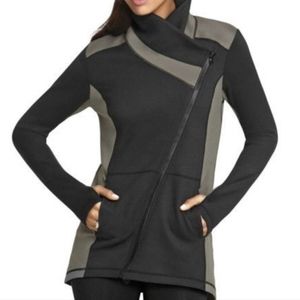 Cabi "Dash" jacket. Medium. Black and gray